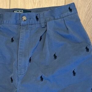 Ralph Lauren Polo Blue Shorts | Size 32 | 9 inch length | Preppy Perfection!